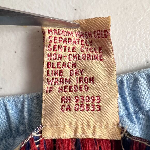 Telluride Clothing Co. Women's 100% Linen Shorts Light Blue Size 4 - Picture 6 of 11